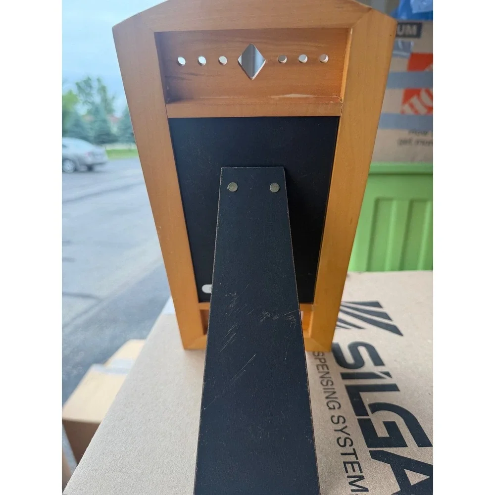 Wooden Multi-Photo Frame Tabletop Display - Holds Multiple Photos